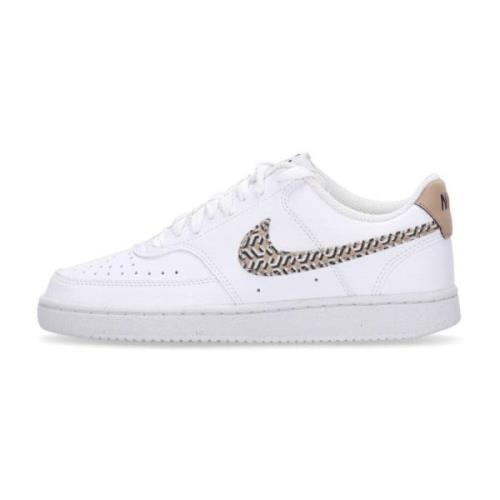 Nike Låg Court Vision Sneaker Vit White, Dam