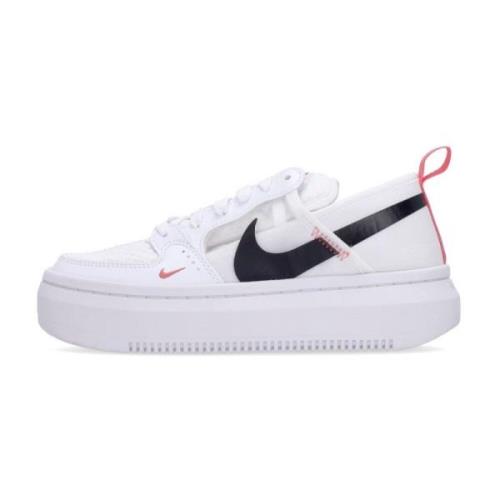 Nike Hög Court Vision Dam Sneaker Vit/Korall/Svart White, Dam