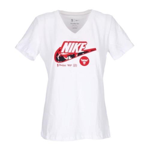 Nike Chicago Bulls Logo Tee White, Dam