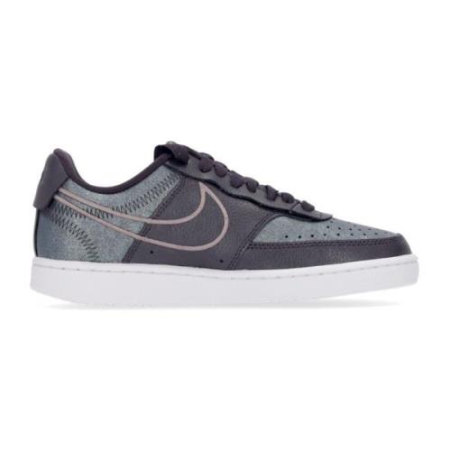 Nike Låg Court Vision Premium Sneaker Gray, Dam