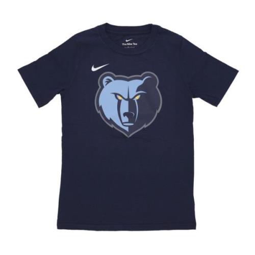 Nike Grizzlies Logo Tee Kortärmad Bomull Blue, Herr