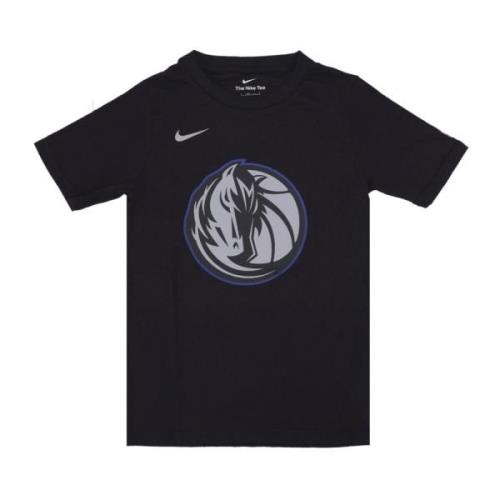 Nike Dallas Mavericks Logo Tee Black, Herr