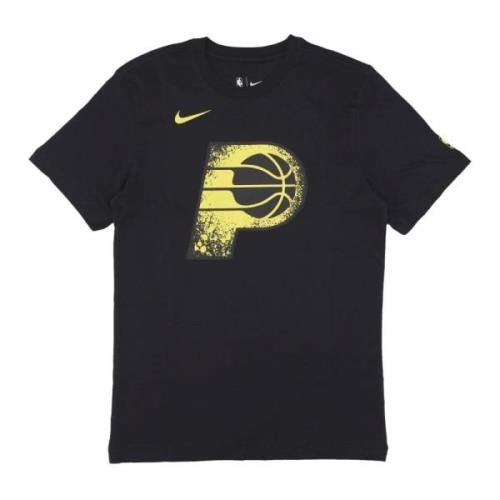 Nike Indiana Pacers Logo Tee Svart Black, Herr