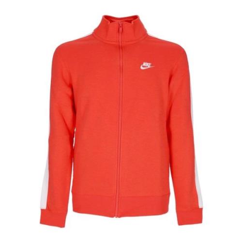 Nike Hög Hals Sweatshirt Track Jacket Orange, Herr