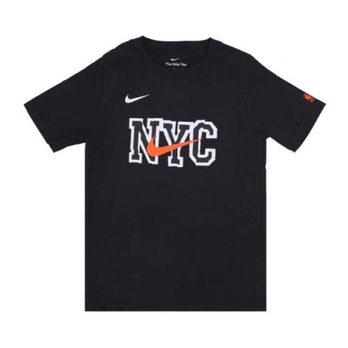 Nike New York Knicks Logo Tee Black, Herr