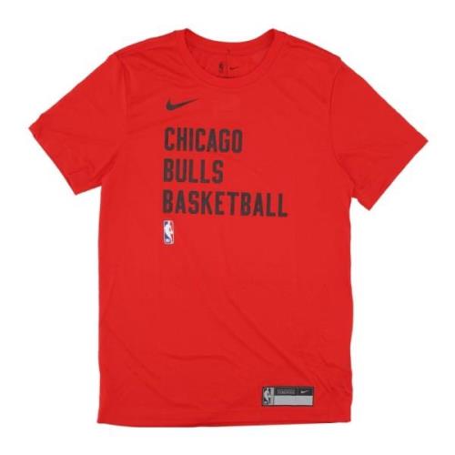 Nike Chicago Bulls Basketball Tee Red, Herr