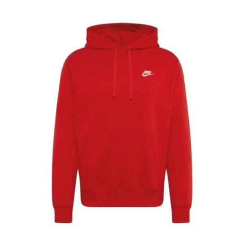 Nike Röd Hoodie för Män Red, Herr