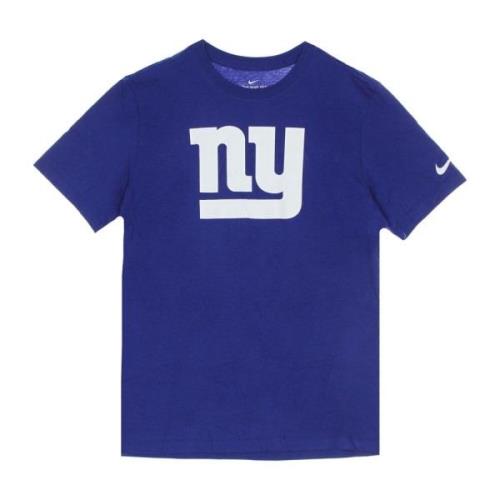 Nike NFL Logo Essential Tee New York Giants Blue, Herr