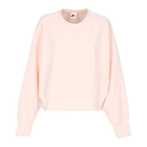 Nike Plush Mod Crop Crewneck Sweatshirt Pink, Dam