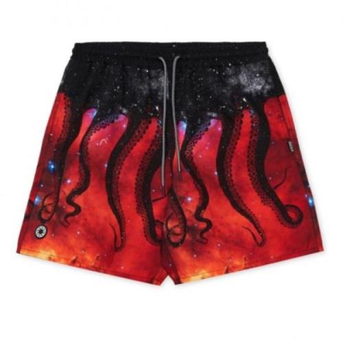 Octopus Beachwear Black, Herr