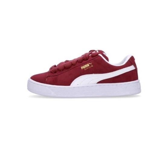 Puma Regal Red/White Mocka Låg Sko Red, Herr