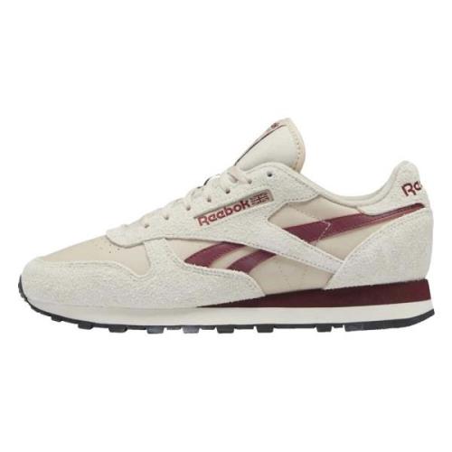 Reebok Klassiska Lädersneakers Beige, Herr