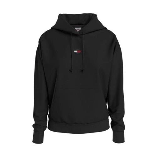 Tommy Hilfiger Svart Huvtröja Black, Herr