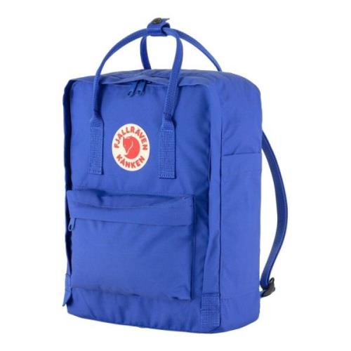 Fjällräven Koboltblå Ryggsäck med Flera Fickor Blue, Unisex