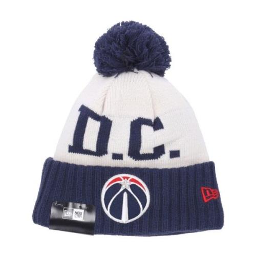 New Era NBA Draft Stickad Pom Pom Mössa Multicolor, Unisex