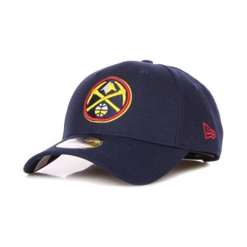 New Era Denver Nuggets Böjd Skärmkeps Blue, Unisex