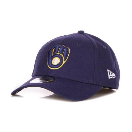 New Era Milwaukee Brewers Böjd Skärmkeps Blue, Unisex