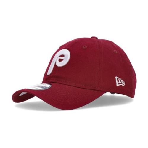 New Era Phillies Böjd Skärmkeps Röd/Vit Red, Unisex