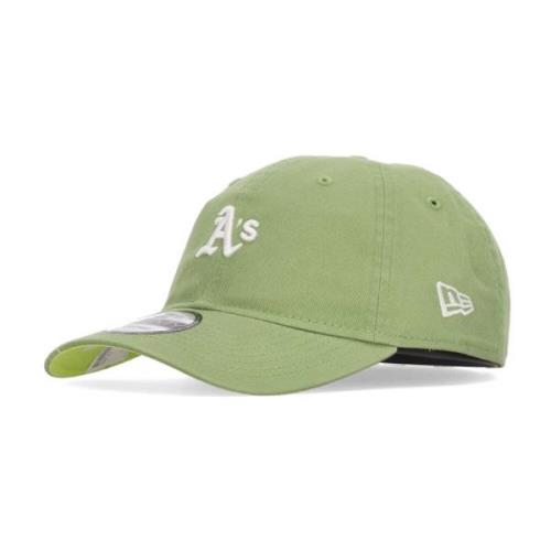 New Era Magisk Grön/Vit Platt Skärmkeps Green, Unisex