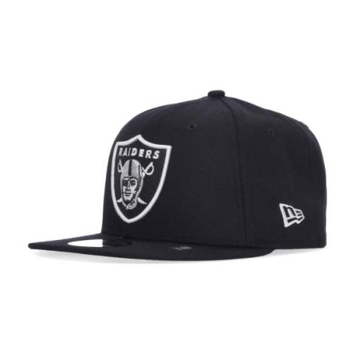 New Era Lasrai Herr Flat Skärm Keps Svart Black, Unisex