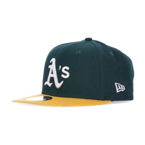 New Era Oakland Athletics Platt Skärm Keps Green, Unisex