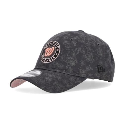 New Era Washington Nationals Böjd Skärmkeps Black, Unisex