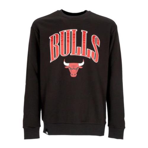 New Era Chicago Bulls Arch Graphic Crewneck Sweatshirt Black, Herr