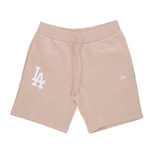 New Era Dodgers Fleece Sweatpants Beige/Vit Beige, Herr