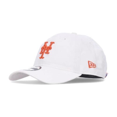 New Era NY Mets Böjd Skärmkeps White, Unisex