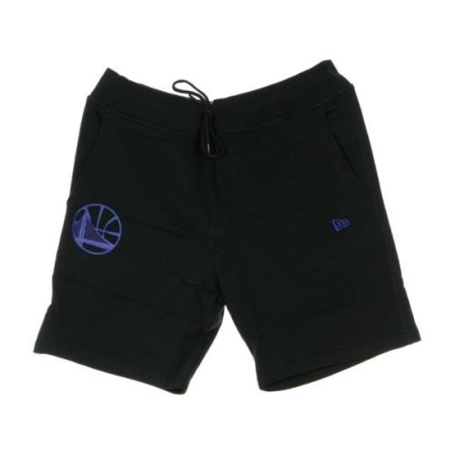 New Era NBA Team Logo Shorts Svart Black, Herr