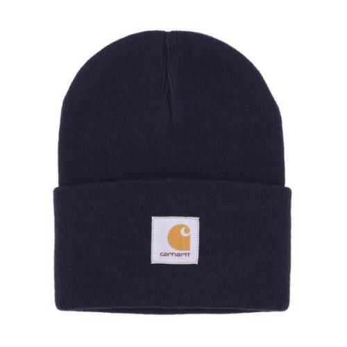 Carhartt Wip Mörkblå Akryl Watch Hat Beanie Blue, Herr