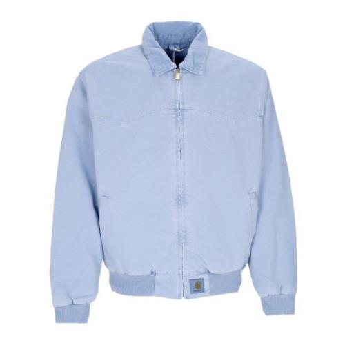 Carhartt Wip Santa Fe Lätt Jacka Piscine Faded Blue, Herr