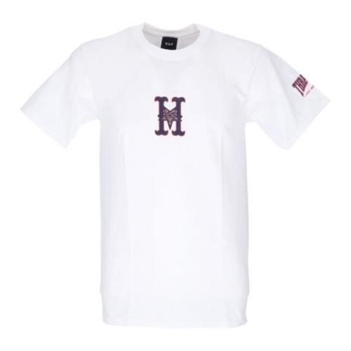 HUF Thrasher Logo Tee Vit Herr T-shirt White, Herr