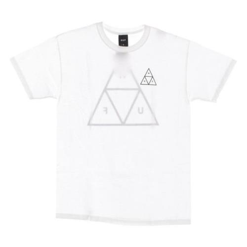 HUF Vit Herr T-shirt med Triangel White, Herr