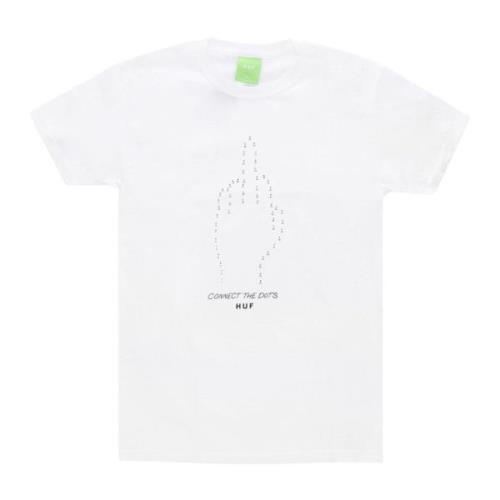 HUF Vit Connect The Dots Tee White, Herr