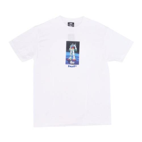 HUF Gundam Vit Tee Kortärmad T-shirt White, Herr