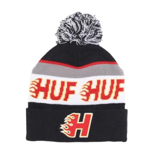 HUF Enforcer Pom Pom Mössa Svart Multicolor, Herr