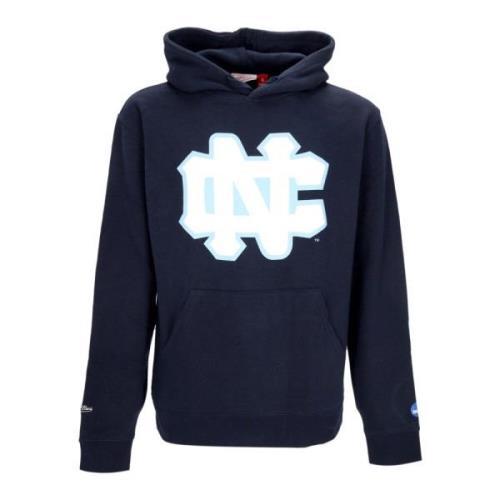 Mitchell & Ness North Carolina Tar Heels Logo Hoodie Blue, Herr