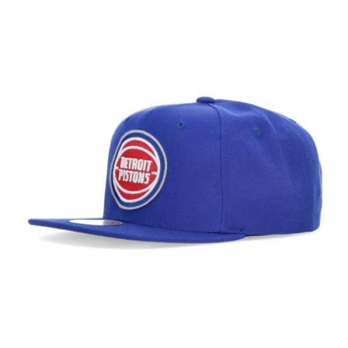 Mitchell & Ness Detroit Pistons Snapback Keps Blå Blue, Unisex