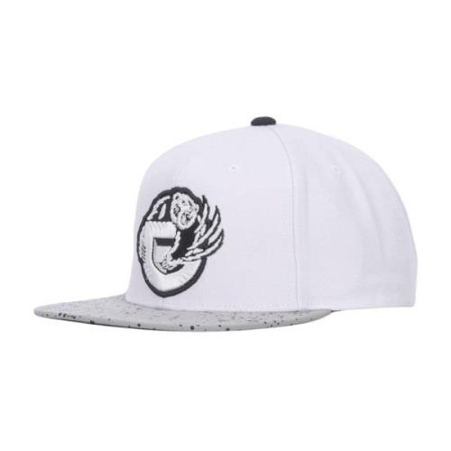 Mitchell & Ness Grizzlies 3D Logo Snapback Cap White, Herr