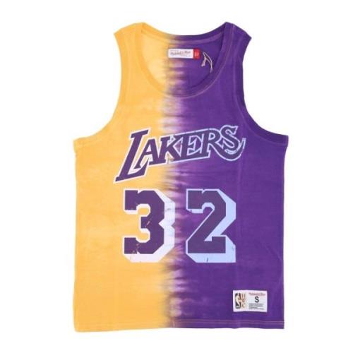 Mitchell & Ness Magic Johnson Tie Dye Tank Top Multicolor, Herr