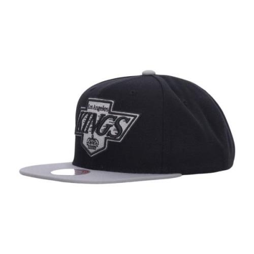 Mitchell & Ness Los Angeles Kings Flat Skärm Keps Black, Herr