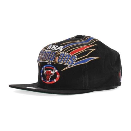 Mitchell & Ness Chicago Bulls 1998 Mästare Snapback Keps Black, Herr