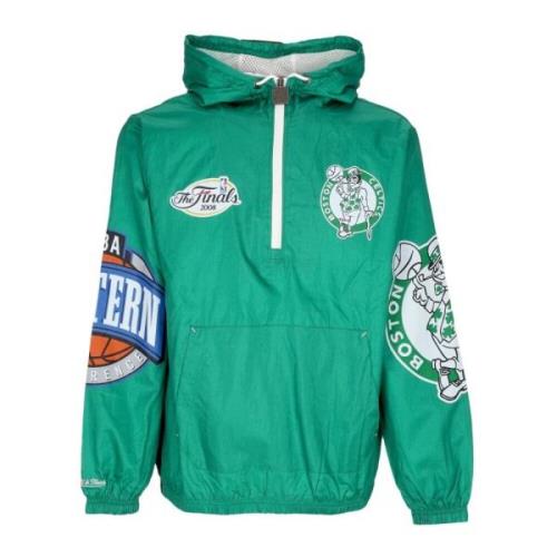 Mitchell & Ness Boston Celtics Windbreaker Jacka Green, Herr