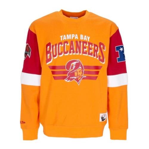 Mitchell & Ness NFL Crewneck Sweatshirt Tampa Bay Buccaneers Orange, H...