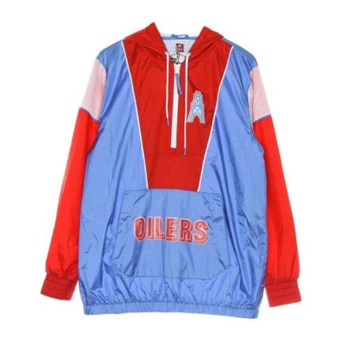 Mitchell & Ness Houston Oilers Windbreaker Blue, Herr