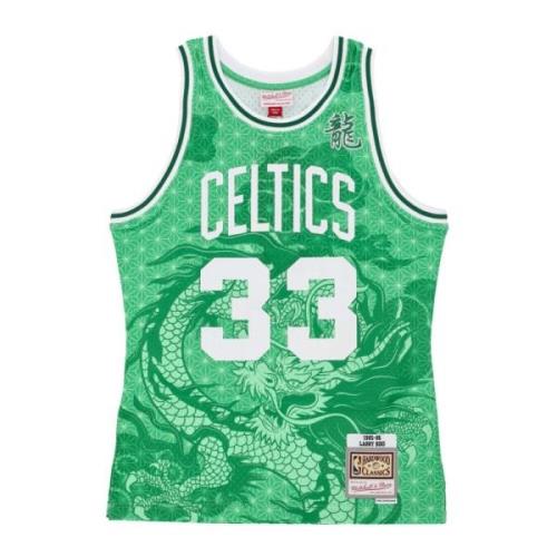 Mitchell & Ness Larry Bird Basketball Tank Top Green, Herr