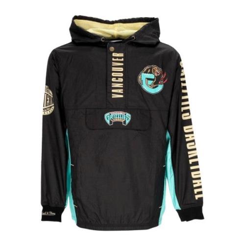 Mitchell & Ness Vintage NBA Team Windbreaker Anorak Black, Herr