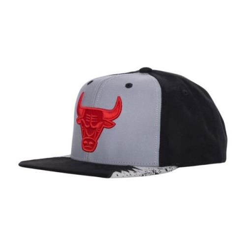 Mitchell & Ness Chicago Bulls Snapback Keps Grå/Svart Gray, Herr