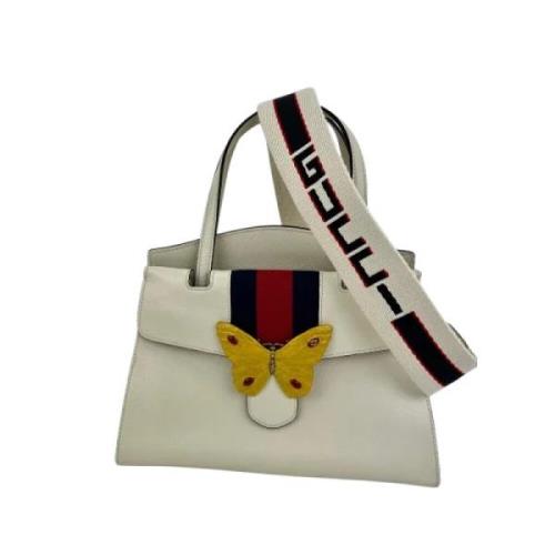 Gucci Vintage Pre-owned Laeder gucci-vskor White, Dam